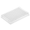 Diamond Shell 0.1mL 96 well PCR Plate, Full skirt, Clear PC frame and White PP wells