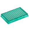 Special Order - Diamond Shell 0.1mL 96 well PCR Plate, Full skirt, Green PC frame and Clear PP wells