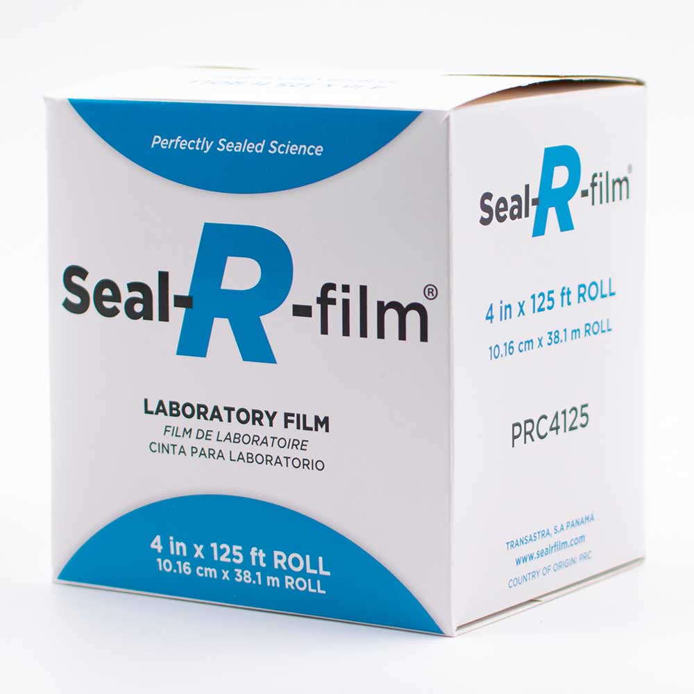 Laboratory film, 4 in. x 125 ft Roll, 12 rolls/case, Seal-R-Film®