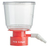 Bottle Top Filter, 250mL, PES Membrane,  0.22μm  Porosity, STERILE, Individually Wrapped