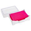 PCR Cold Work Rack, 4°C, 96 well for PCR Plates and Strips, Purple to Pink