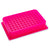 PCR Cold Work Rack, SBS / ISBER Footprint, 4°C, 96 well for PCR Plates and Strips, Purple to Pink