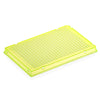 Special Order - Diamond Shell 384-well PCR plate, A24 single notch, Yellow PC frame and Clear PP wells
