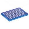 Special Order - Diamond Shell 0.2mL 96 well PCR Plate, Half skirt, Blue PC frame and PP wells
