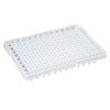 *** SAVE 42% *** 0.2mL 96-Well PCR Plate, Half Skirt (ABI-style), Ridged Rim, Clear, CS/100