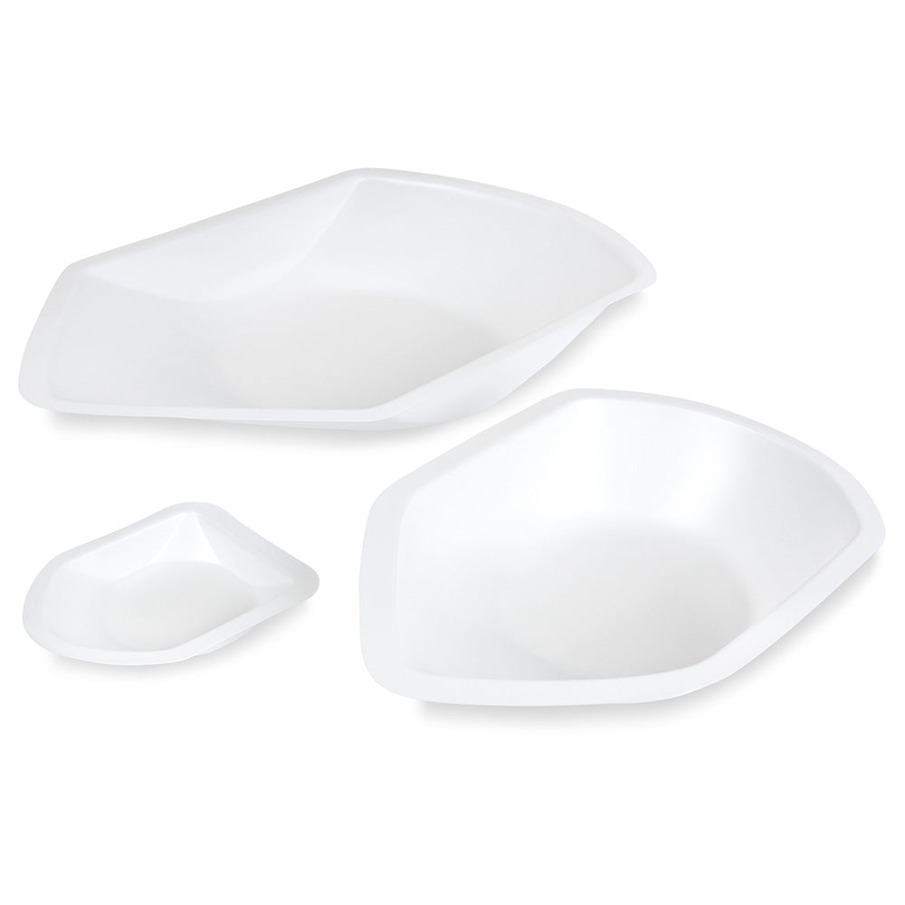 Weighing Dish, Plastic, with Pour Spout, Antistatic, 140mL, 137 x