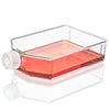 Cell Culture Flask, Non-treated, 850mL, Vent Cap, Sterile, 5/Bag, 25/Case