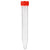 ***SAVE 60%*** Centrifuge Tube, 15mL, Attached Red Plug Seal Screw Cap, PP, Printed Graduations, EO STERILE, Rnase, Dnase Free, 50/Bag, 20 Bags/Unit